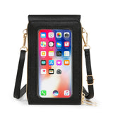 Women Handbags Zipper Crossbody Bags Touch Screen Shoulder Bags