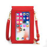 Women Handbags Zipper Crossbody Bags Touch Screen Shoulder Bags