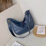 Women Handbags Soft Leather Large-capacity Bag Female Dumpling Bag