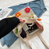 Summer Beach Bags Straw Woven Knitted Large Capacity Totes Bohemia Female Bag
