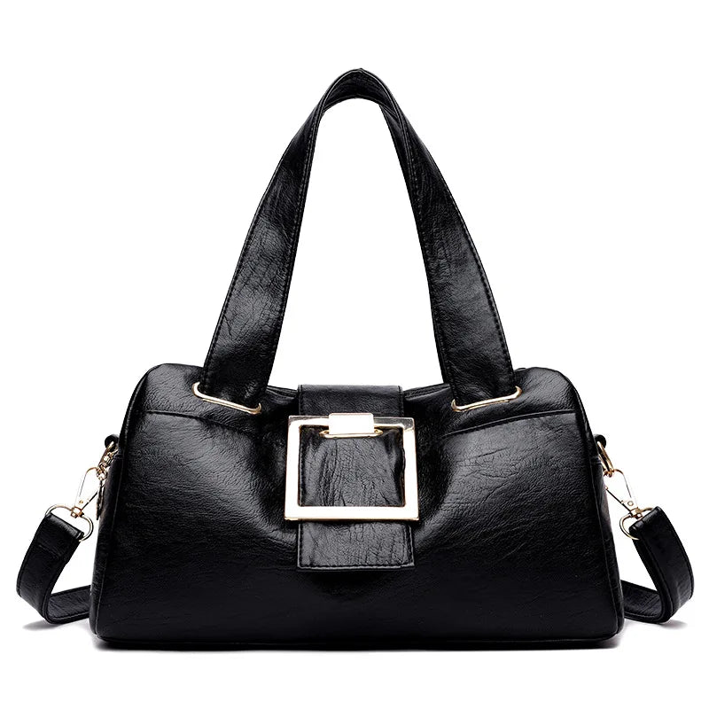 Vintage Soft Leather Crossbody Shoulder Bags Women Handbags