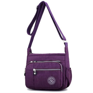 Women High Messenger Bag Waterproof Cloth Bag Shoulder Bag