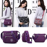 Women High Messenger Bag Waterproof Cloth Bag Shoulder Bag