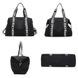 Women High Nylon Shoulder Bags Large Capacity Casual Tote Handbag