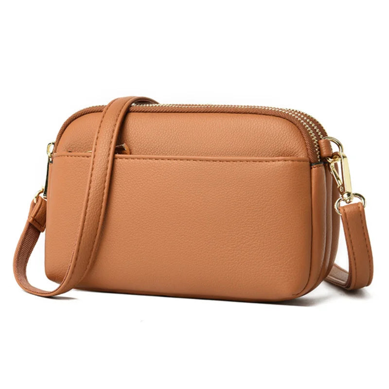 Women High Purse Leather Handbags Shoulder Bags Crossbody Bag