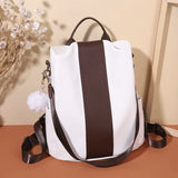 Vintage Leather Backpack Women Shoulder Bag Sac a Dos Travel Bagpack