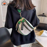 Women's Messenger Crossbody Bag Casual Shoulder Tote Saddle Clutch PU Leather