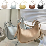 PU Leather Crossbody Hobo Shoulder Bag