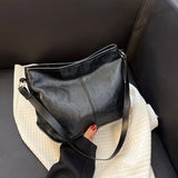 Women Hobos Bags Soft Leather Shoulder Bag Vintage Crossbody Handbag
