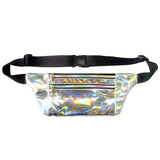 Women Hologram Laser Beach Waist Belt Bag Pouch Fanny Pack
