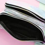 Women Hologram Waist Bag Crossbody Bum Bag Travel Purse