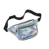 Women Hologram Waist Bag Crossbody Bum Bag Travel Purse