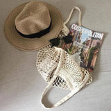 Women Hot Fishing Net Shoulder Bag Handbag Ladies Hollow Out Hand Bags