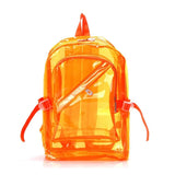 Transparent Jelly Backpack Waterproof PVC School Bag for Girls