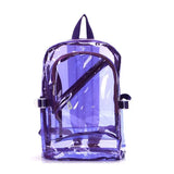 Transparent Jelly Backpack Waterproof PVC School Bag for Girls