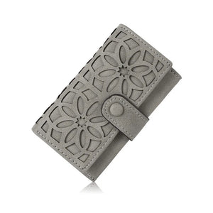 Women Key Bag Sweet Flower Mini Wallet Holder Keychain Organizer Pouch