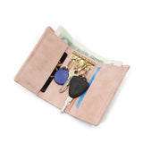 Women Key Bag Sweet Flower Mini Wallet Holder Keychain Organizer Pouch