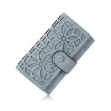 Women Key Bag Sweet Flower Mini Wallet Holder Keychain Organizer Pouch