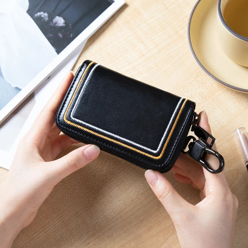 Mini Key Holder Pouch Car Key Wallet Unisex Key Wallets