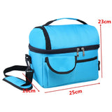 Women Kids Thermal Lunch Bag Double Layer Thicker insulated Cooler Pack