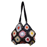 Bohemia Style Women Knitted Handbag Lady Shoulder Bag