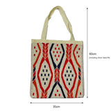 Ethnic Boho Crochet Shoulder Bag Large Capacity Tote