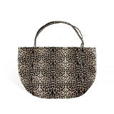 Women Leopard Canvas Handbag Large Capacity Shoulder Bag