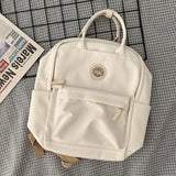 Women Backpack For Teenagers School Computer Bag Female Retro All-match Travel H