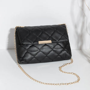 Women Ladies Small Square Bag Iron Decorative Mobile Phone Messenger