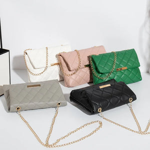 Women Ladies Small Square Bag Iron Decorative Mobile Phone Messenger