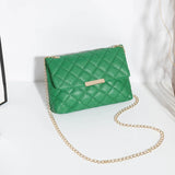 Women Ladies Small Square Bag Iron Decorative Mobile Phone Messenger