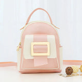 Women Ladies Soft Leather Crossbody Bag Small Backpack Shoulder Bags