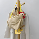 Women Chicken Mini Chain Bag Shoulder Crossbody Tote Handbag