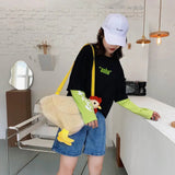 Women Chicken Mini Chain Bag Shoulder Crossbody Tote Handbag