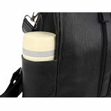 Women Ladies Backpack PU Leather Waterproof School Bag Double Zip Solid Travel S