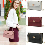 Women PU Leather Shoulder Crossbody Bag Satchel Handbag Tote Messenger Bag