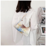 Stylish Graffiti Print Shoulder Bag for Women