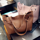 Women Composite Shoulder Bag Large Capacity PU Durable For Travel