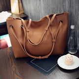 Women Composite Shoulder Bag Large Capacity PU Durable For Travel