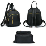 Women Nylon Backpack Travel Shoulder School Bag Rucksack Mini