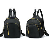 Women Nylon Backpack Travel Shoulder School Bag Rucksack Mini