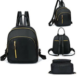 Women Nylon Backpack Travel Shoulder School Bag Rucksack Mini