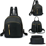 Women Lady Nylon Backpack Travel Shoulder School Bag Satchel Rucksack