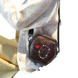 Women PU Handbags Clutch Crossbody Bag Adjustable Straps Shoulder Bag