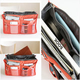 Women Travel Handbag Organizer Purse Large Liner Cosmetic Insert Bag