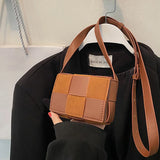 Women Lady Woven Strape Sling Shoulder Messenger Bag