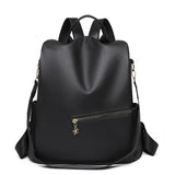 Large Capacity Backpack Purses High Leather Female Vintage Bag