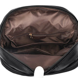 Leather Large Capacity Backpack Purses Vintage Bag