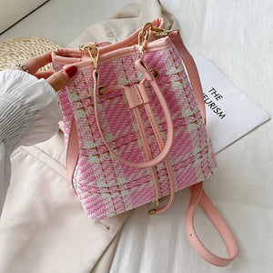 Women Large Capacity Bucket Bag Shoulder Messenger