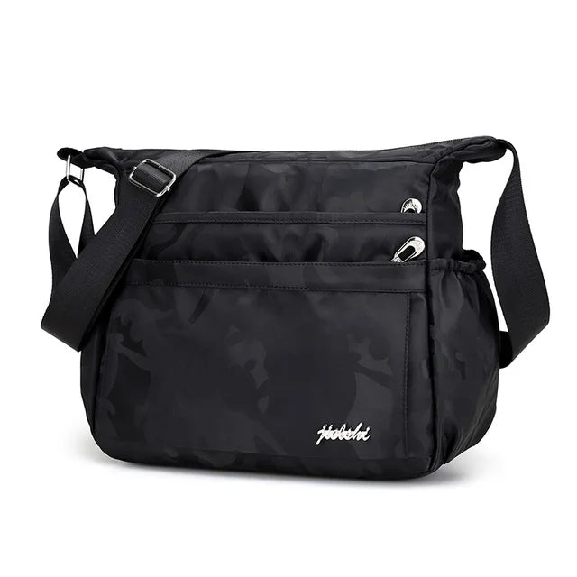 Large Capacity Camo Messenger Bag for Women